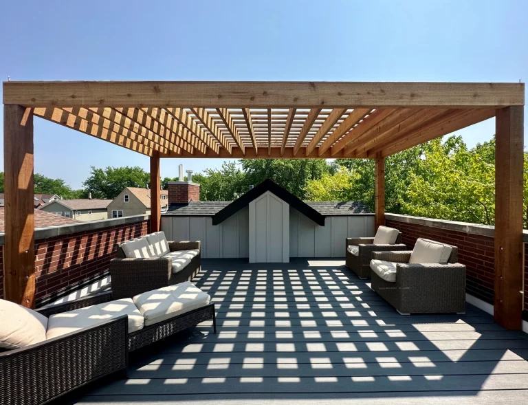 Majestic pergola installations transforming Chicago