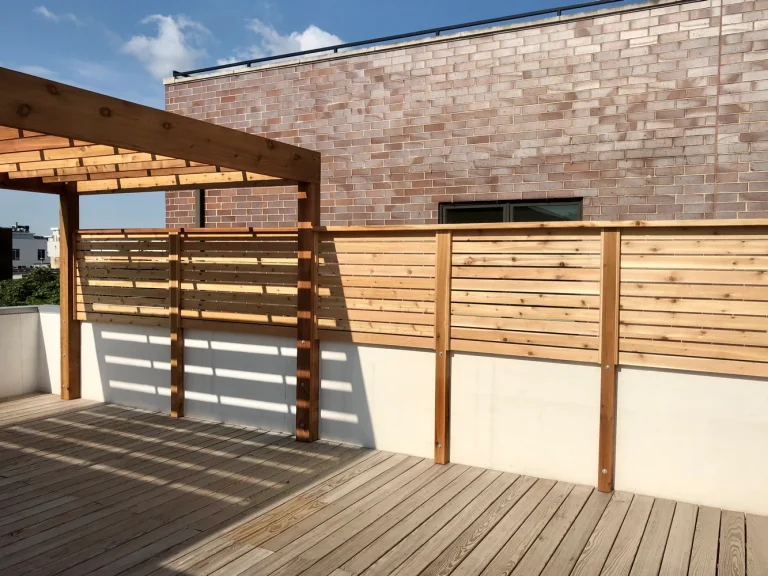 Chicago's pergola highlights, blending style and shade