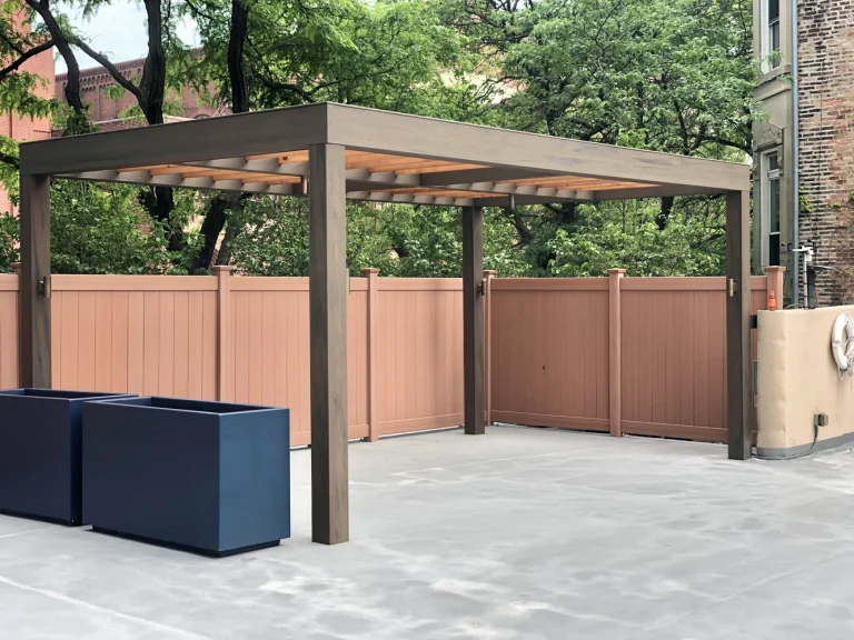 Elegant pergola Chicago setups for backyard charm